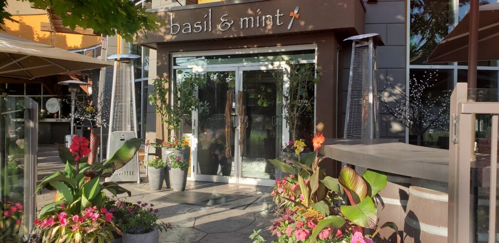 exterior view of Basil and Mint Kelowna restaurant – photo by Bradley Munro for Google Reviews